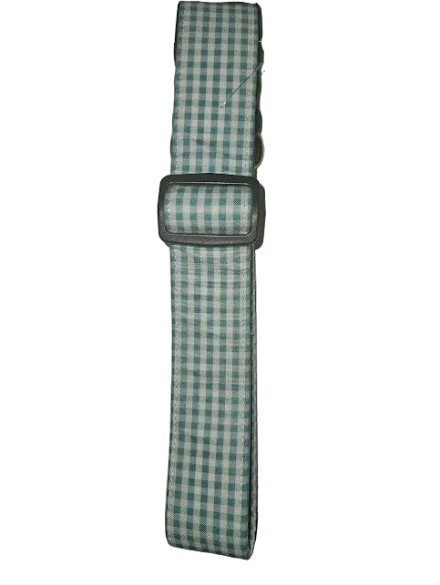 Teal Gingham Collar