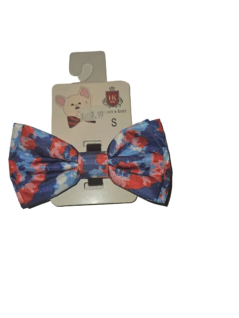American Tie Dye Bowtie Collar Accessory