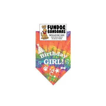 Birthday Bandana - Small
