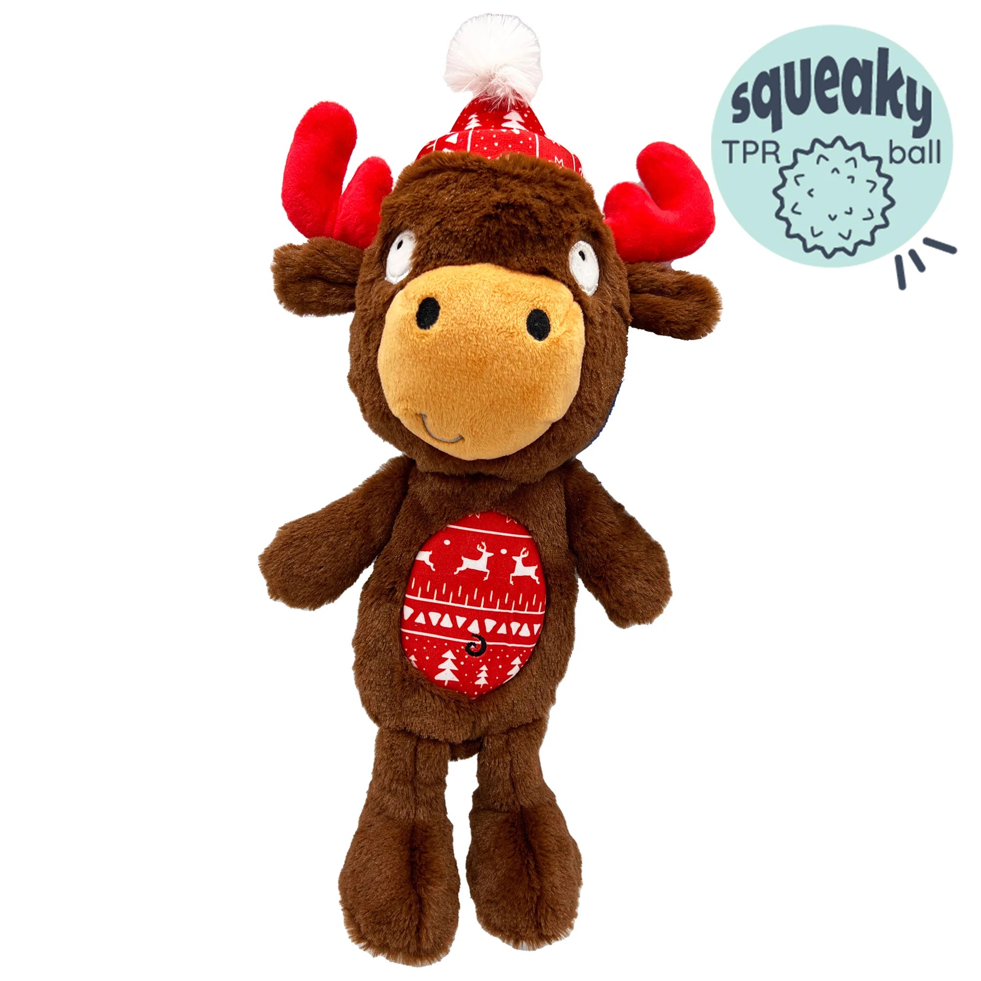 HK Mistletoe Moose Toy Large