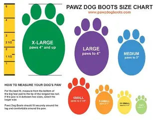 Pawz Rubber Dog Boots