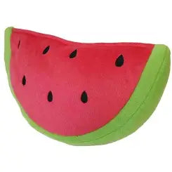 Large Watermelon Plush Dog Toy