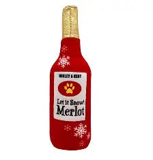 Let It Snow Merlot Dog Toy