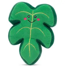 Monstera Squeakie Pattiez Plush Dog Toy
