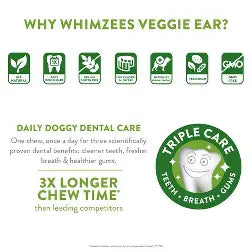 Whimzees Veggie Ears