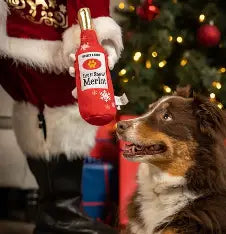 Let It Snow Merlot Dog Toy