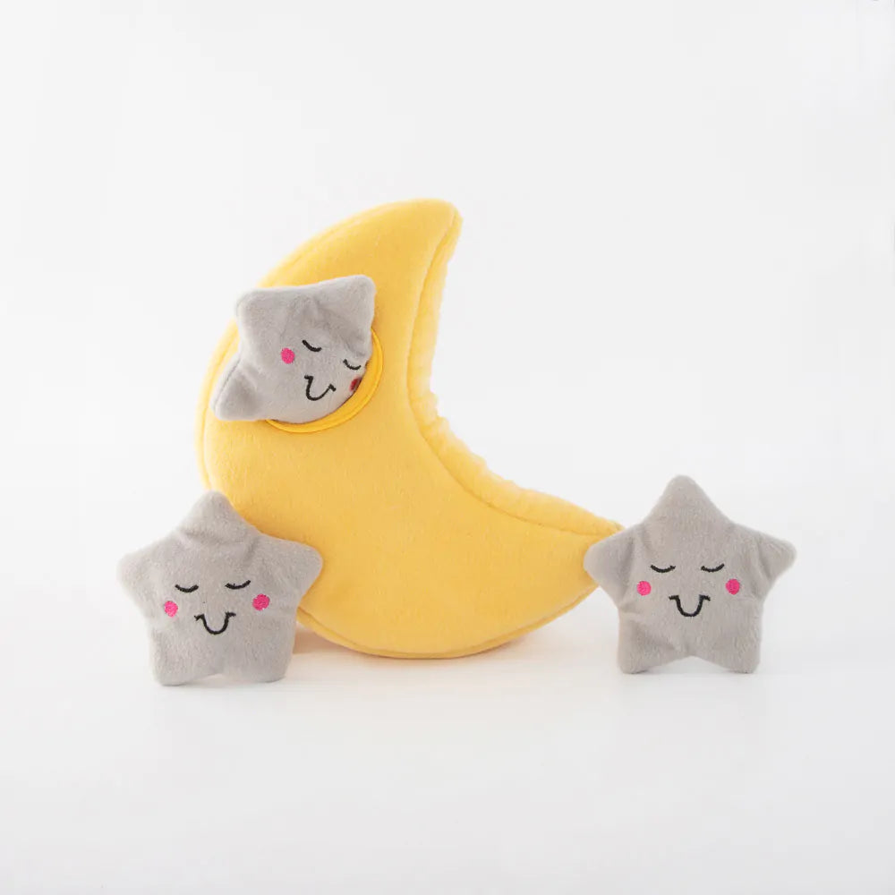 Burrow Moon and Stars Plush Dog Toy