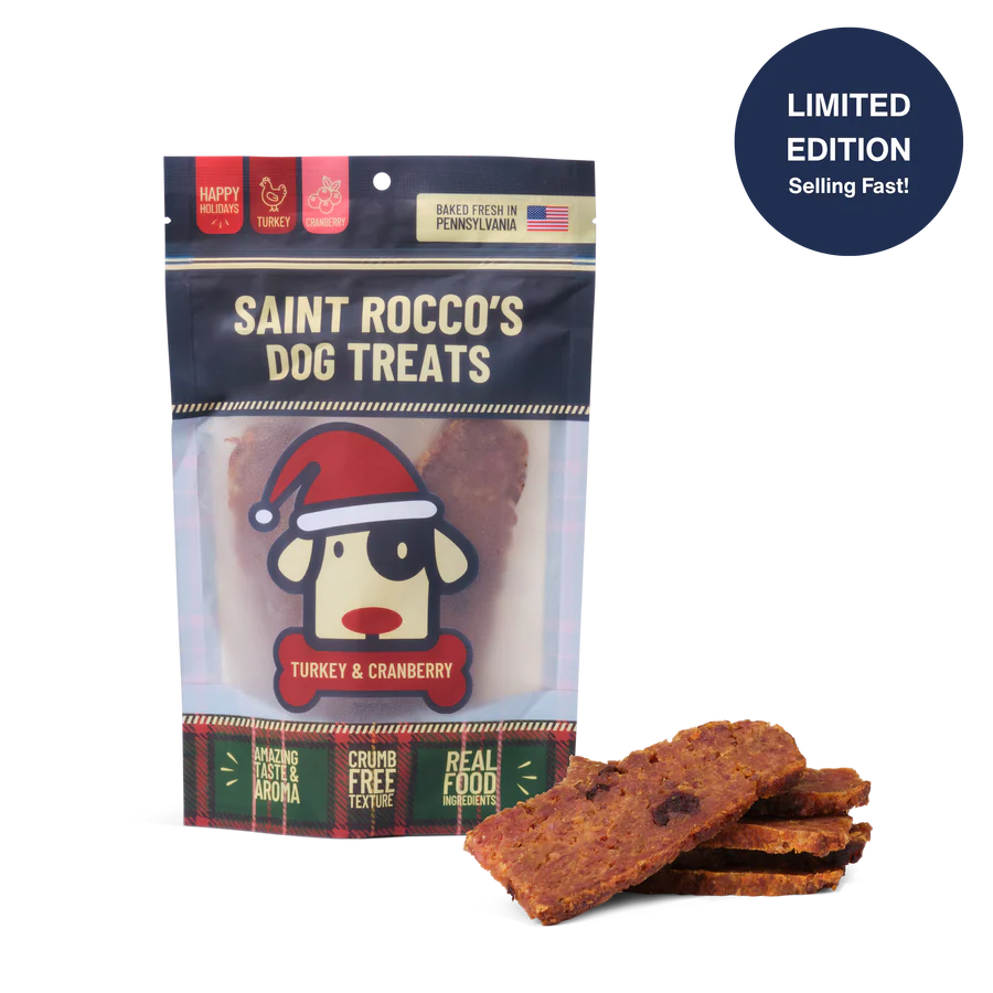 Turkey and Cranberry Jerky Treats 8oz - LIMITED EDITION